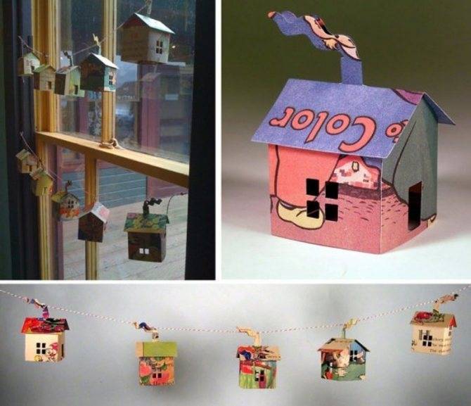 Домик из бумаги - простая инструкция как сделать бумажные домики